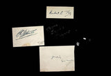 Theater and Stage - Large Autograph Letter, Photo and Clip Lot
