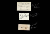 Theater and Stage - Large Autograph Letter, Photo and Clip Lot