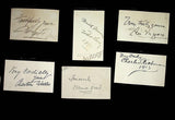 Theater and Stage - Large Autograph Letter, Photo and Clip Lot
