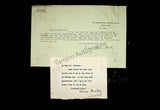 Theater and Stage - Large Autograph Letter, Photo and Clip Lot