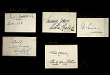Theater and Stage - Large Autograph Letter, Photo and Clip Lot