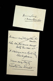 Theater and Stage - Large Autograph Letter, Photo and Clip Lot
