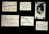 Theater and Stage - Large Autograph Letter, Photo and Clip Lot