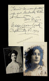 Theater and Stage - Large Autograph Letter, Photo and Clip Lot