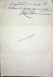 Theater and Stage - Large Autograph Letter, Photo and Clip Lot