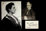 Theater and Stage - Large Autograph Letter, Photo and Clip Lot
