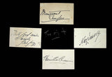 Theater and Stage - Large Autograph Letter, Photo and Clip Lot