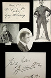 Theater and Stage - Large Autograph Letter, Photo and Clip Lot
