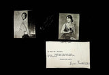 Theater and Stage - Large Autograph Letter, Photo and Clip Lot