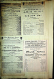 Theater - Large Program Clip Collection 1880-1925