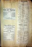 Theater - Large Program Clip Collection 1880-1925