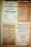 Theater - Large Program Clip Collection 1880-1925
