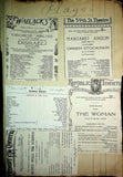 Theater - Large Program Clip Collection 1880-1925