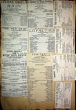 Theater - Large Program Clip Collection 1880-1925