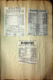 Theater - Large Program Clip Collection 1880-1925