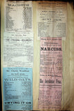 Theater - Large Program Clip Collection 1880-1925