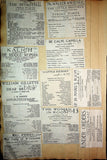 Theater - Large Program Clip Collection 1880-1925