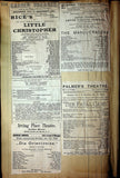 Theater - Large Program Clip Collection 1880-1925