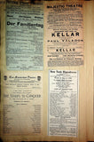 Theater - Large Program Clip Collection 1880-1925