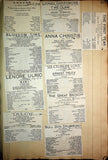 Theater - Large Program Clip Collection 1880-1925