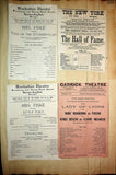 Theater - Large Program Clip Collection 1880-1925
