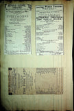 Theater - Large Program Clip Collection 1880-1925