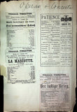 Theater - Large Program Clip Collection 1880-1925
