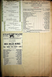 Theater - Large Program Clip Collection 1880-1925