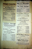 Theater - Large Program Clip Collection 1880-1925