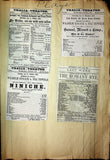 Theater - Large Program Clip Collection 1880-1925