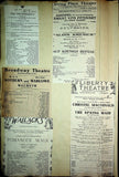 Theater - Large Program Clip Collection 1880-1925