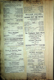Theater - Large Program Clip Collection 1880-1925