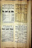 Theater - Large Program Clip Collection 1880-1925