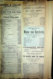 Theater - Large Program Clip Collection 1880-1925