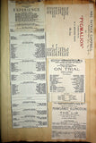 Theater - Large Program Clip Collection 1880-1925