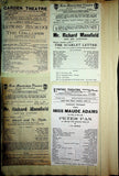 Theater - Large Program Clip Collection 1880-1925