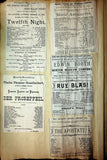 Theater - Large Program Clip Collection 1880-1925