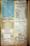 Theater - Large Program Clip Collection 1880-1925