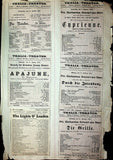 Theater - Large Program Clip Collection 1880-1925