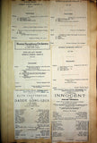 Theater - Large Program Clip Collection 1880-1925