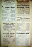 Theater - Large Program Clip Collection 1880-1925
