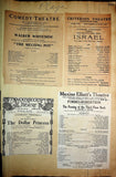 Theater - Large Program Clip Collection 1880-1925