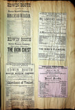 Theater - Large Program Clip Collection 1880-1925