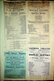 Theater - Large Program Clip Collection 1880-1925