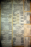 Theater - Large Program Clip Collection 1880-1925