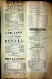Theater - Large Program Clip Collection 1880-1925