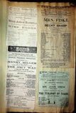 Theater - Large Program Clip Collection 1880-1925