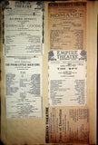 Theater - Large Program Clip Collection 1880-1925