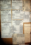 Theater - Large Program Clip Collection 1880-1925