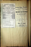 Theater - Large Program Clip Collection 1880-1925